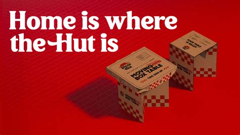 Pizza Hut is offering a pizza box that folds into a table.